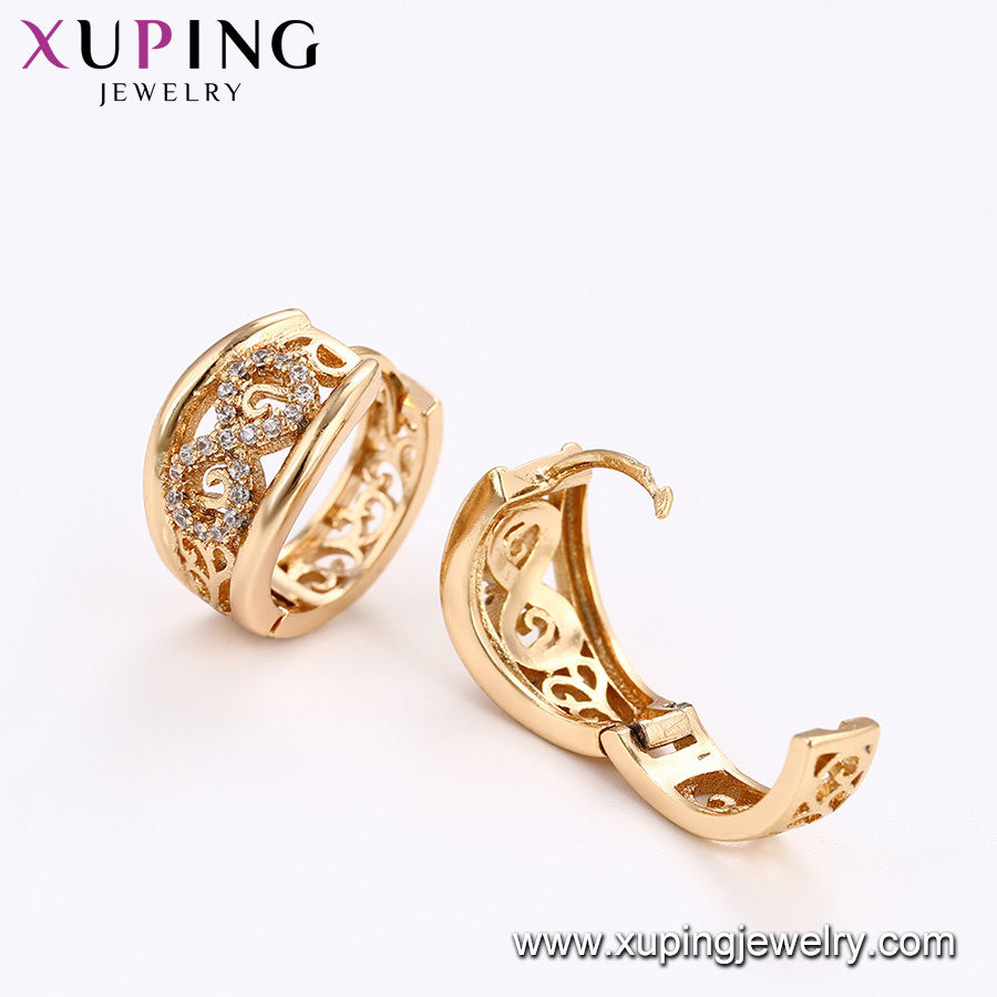 64684 xuping jewelry 18k gold plated fashion stone jewelry set