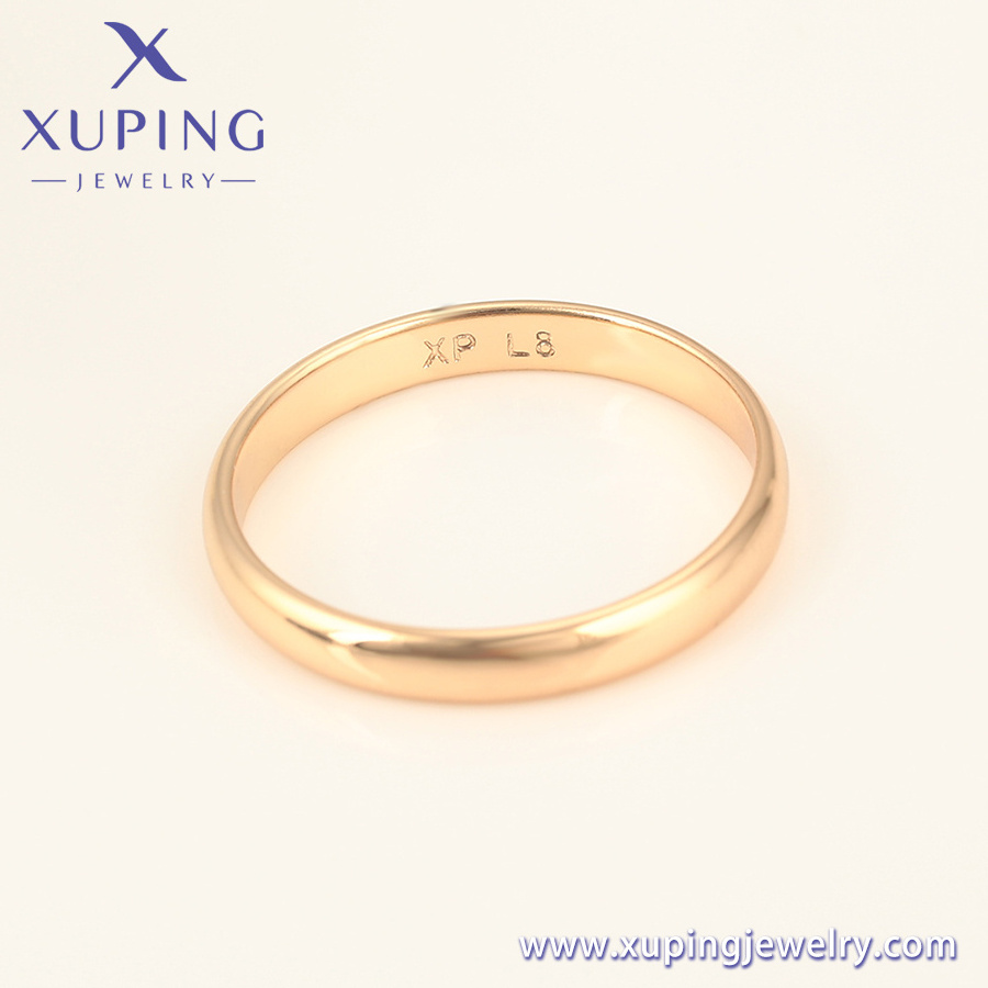 A00597534 xuping Best Seller  men Ring Step Edge Wedding Band Sports big size Rings for Men