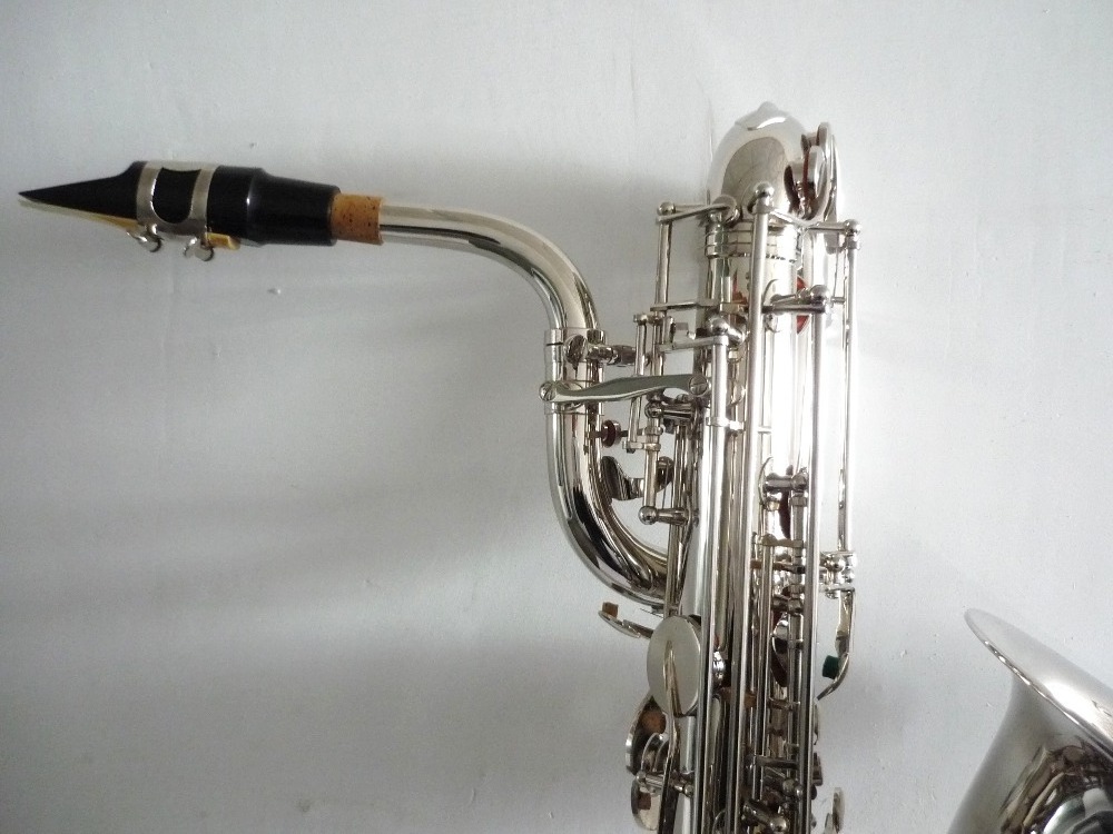 OEM Eb Nickel Plated Baritone Saxophone from China