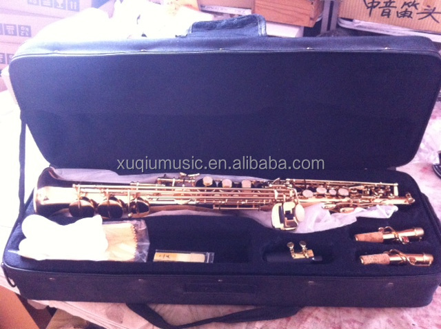 New Professional Gold Bb /Eb Alto Saxophone with accessories