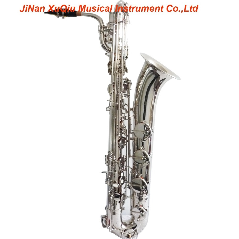 OEM Eb Nickel Plated Baritone Saxophone from China