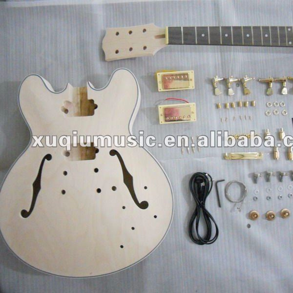 OEM Hollow Body DIY Guitar Kit