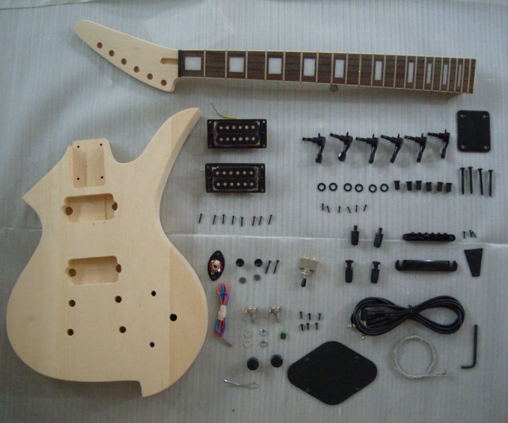 SNGK024 CNC made DIY Electric Guitar Kit