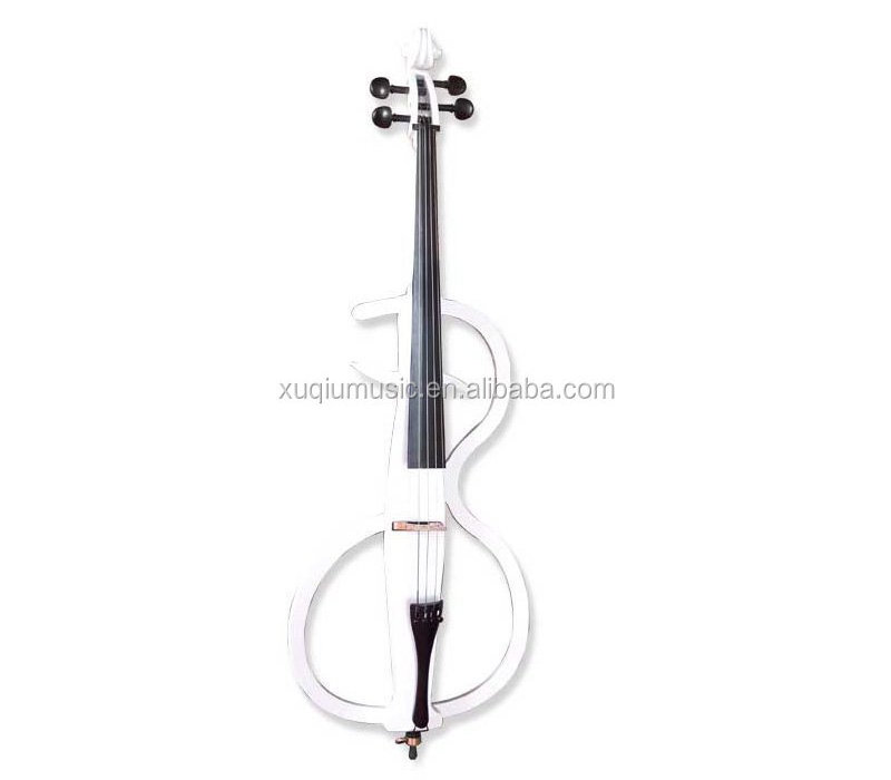 White Electric Cello /String Instrument Cello