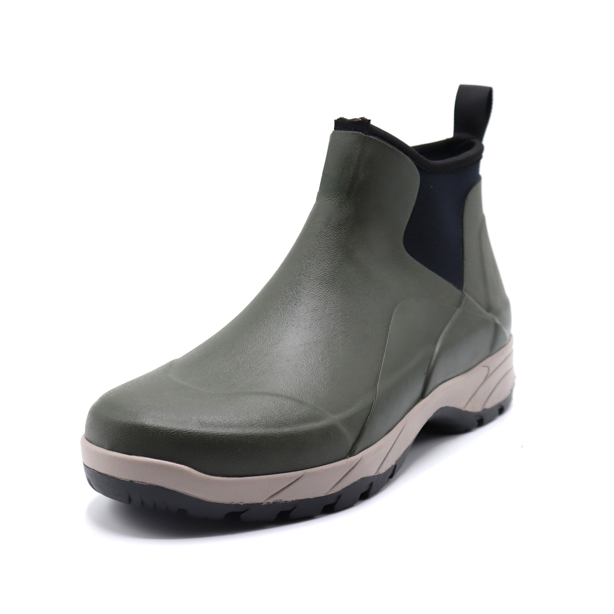 Rubber boots high grade rain shoes slip-on red comfortable rain boots waterproof walking shoes