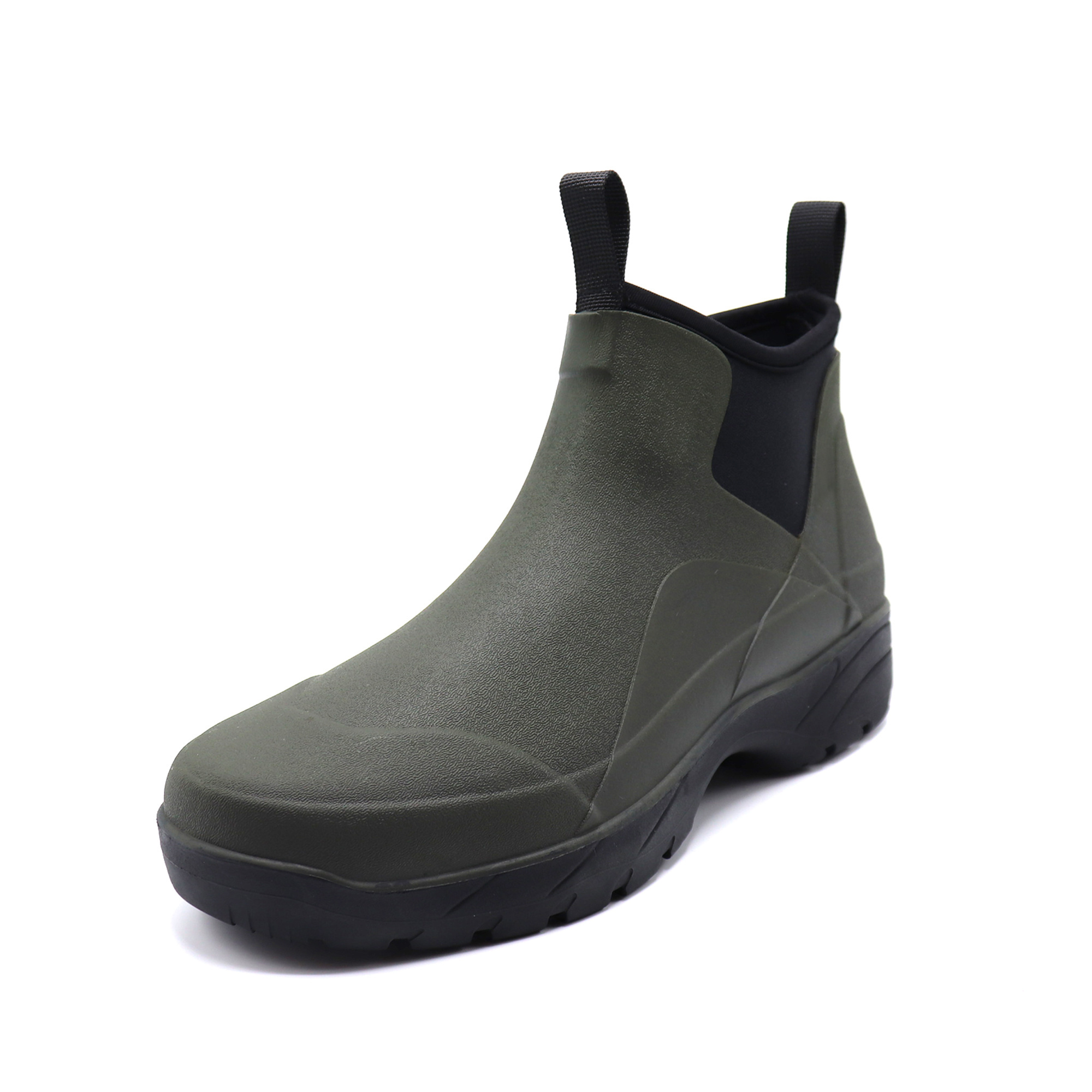 Rubber boots high grade rain shoes slip-on red comfortable rain boots waterproof walking shoes