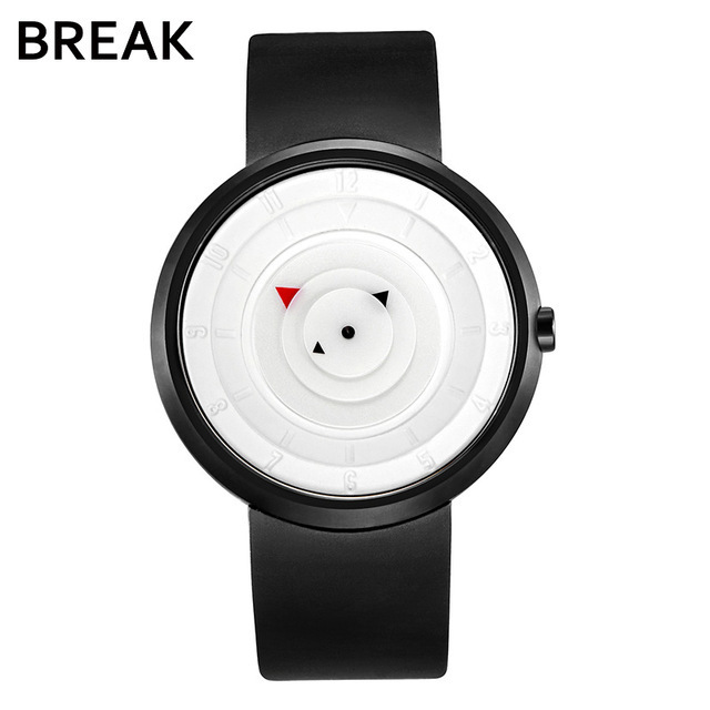 Break B106  Watch Men Women Black Waterproof Fashion Casual Military Quartz Sports Watches