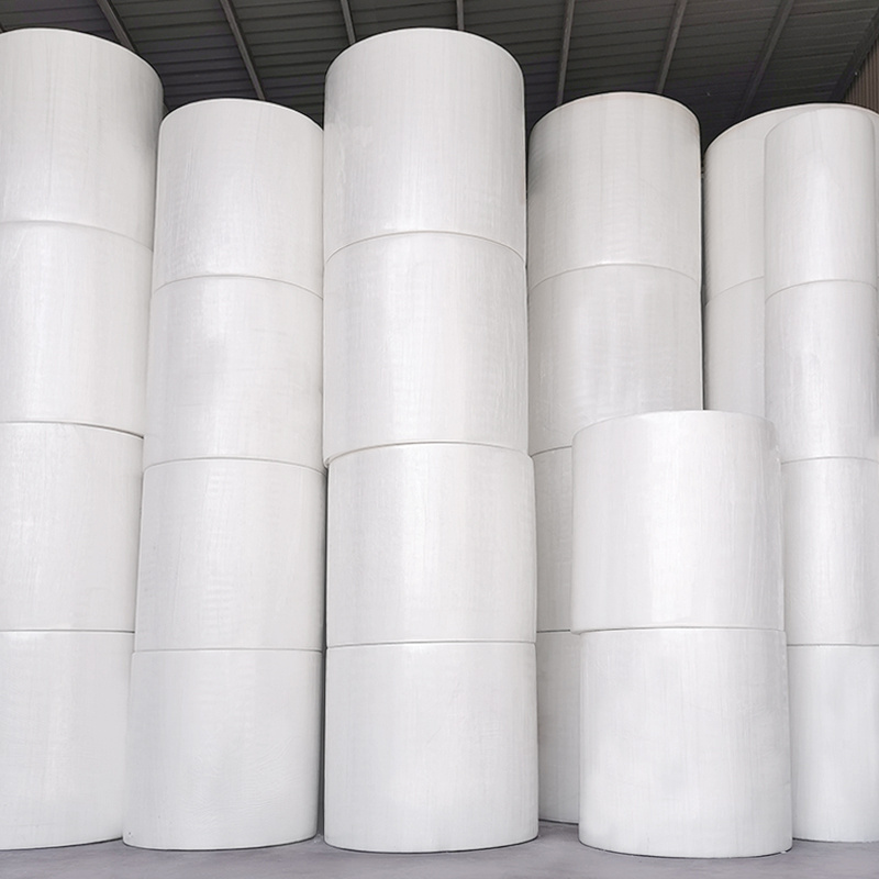 Jumbo roll manufacture raw material toilet 1 ton jumbo roll tissue paper office paper