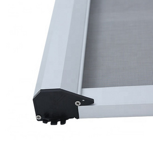 sliding aluminum window rolling mosquito screen rolling screen up-down left-right aluminum window invisible screen window