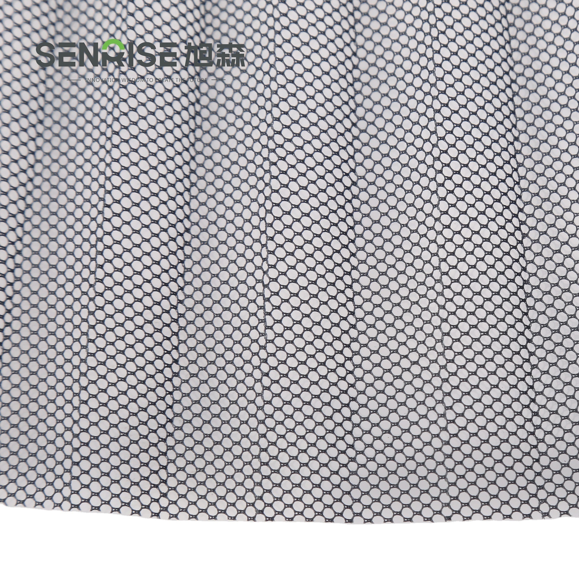 polyester pleated mosquito screen mesh Grey color plisse insect screen folding net for patio doors