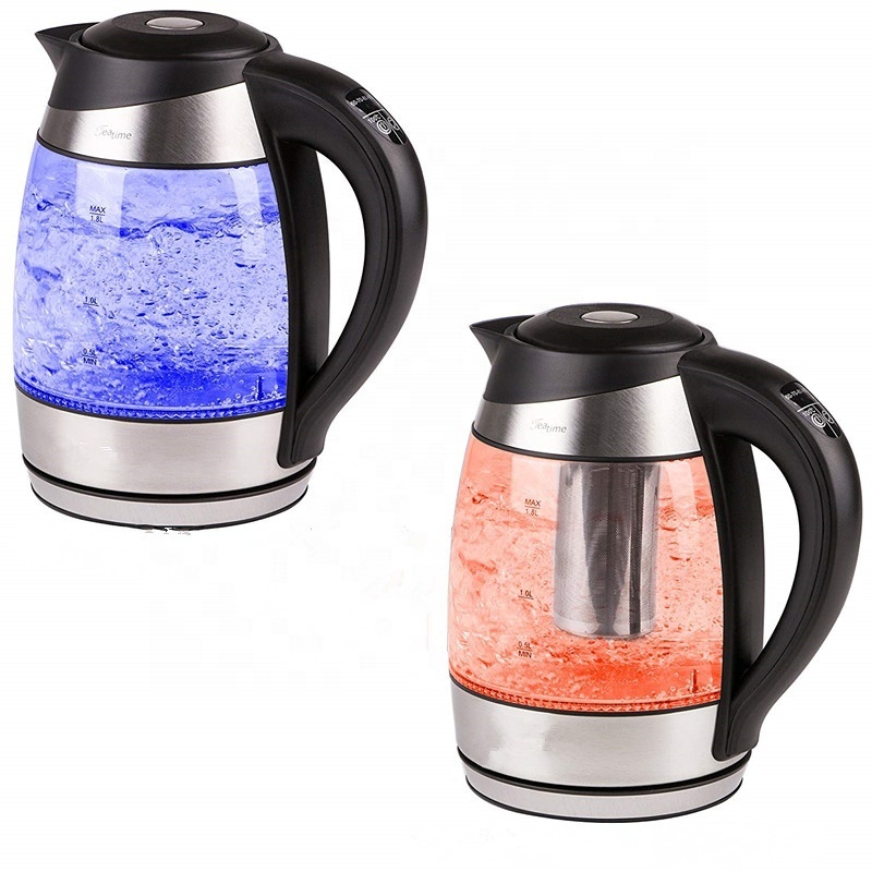 electric coffee glass tea water kettle milk boiler with warm function