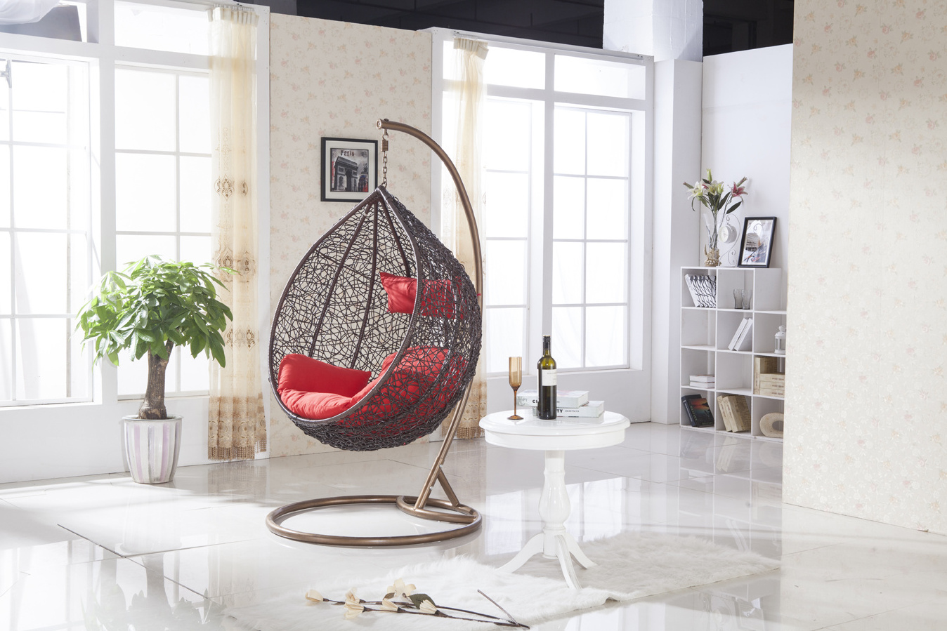 Hot Sales Outdoor Leisure Egg Chair  Hanging Chair Swing Chair