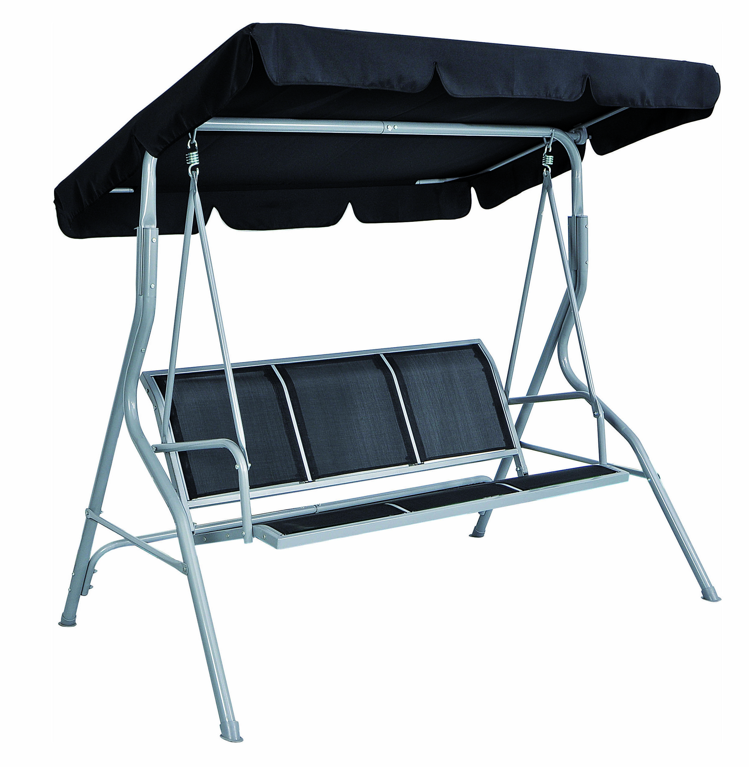 3 Seat Chair Top Cover Swing Canopy Waterproof Cover for Patio Swing Garden Swing Outdoor