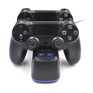 High Quality Charger Dock Station for PS4 Wireless Controller with 1.2m Charging Cable