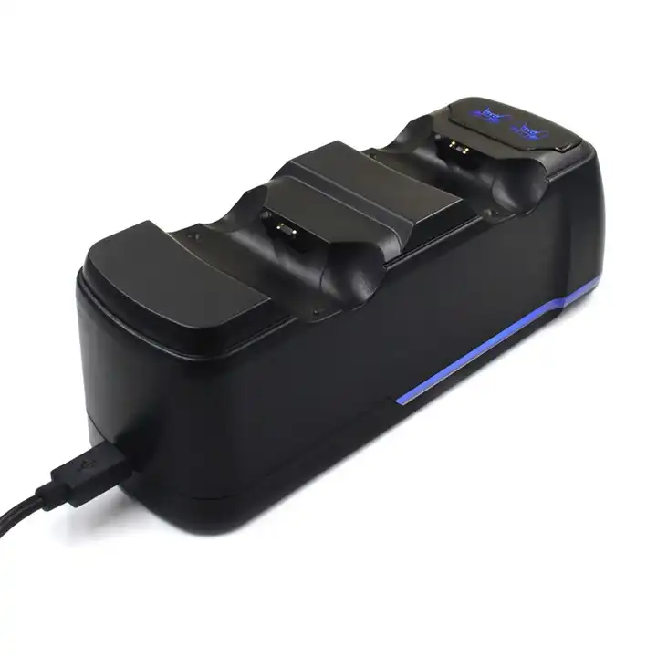 High Quality Charger Dock Station for PS4 Wireless Controller with 1.2m Charging Cable