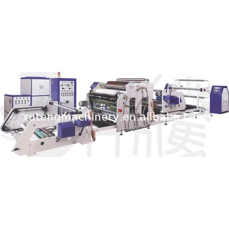 Narrow web hot melt coating laminating machine for epoxy stickers electrical label custom