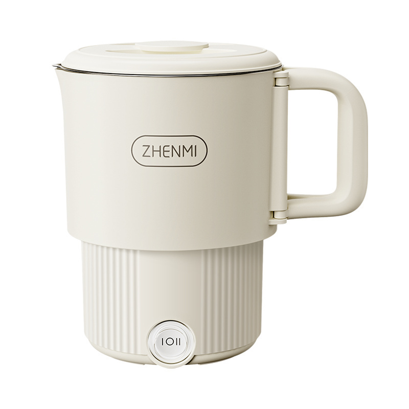 Zhenmi Stainless steel folding kettle small dormitory travel travel kettle portable electric kettle