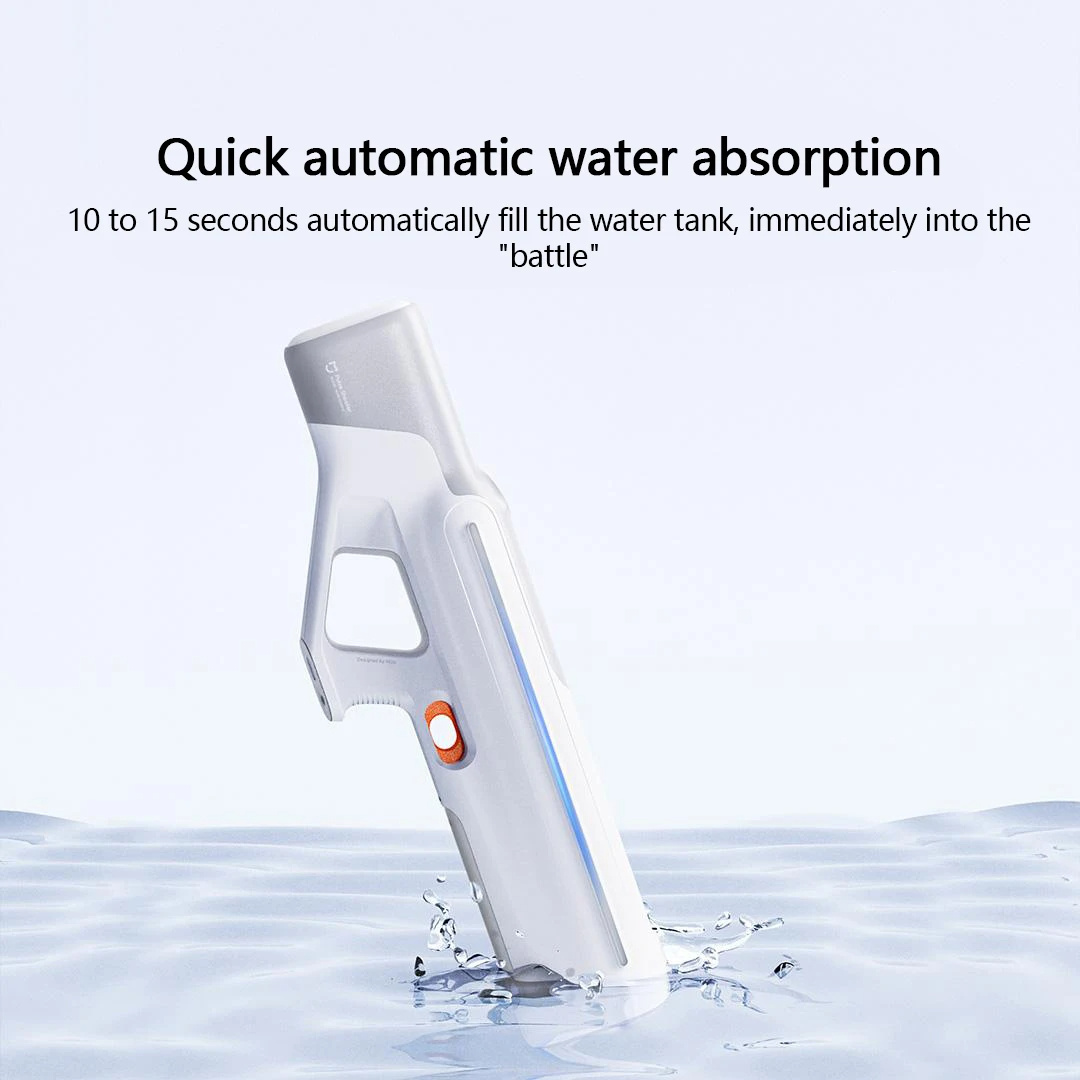 XIAOMI Mijia Pulse Water Gun Large Capacity Long Endurance Automatic Multiple Emission Mode Safe High Pressure Summer Recreation