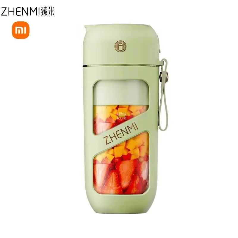 ZHENMI Portable Vacuum Juicer Crushed Ice Mixer Electric Mini Blender Fruit Vegetables Quick Juicing Kitchen Food Processor