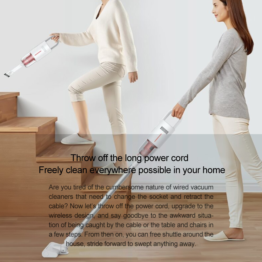 Deerma Vacuum Cleaner VC20 Plus Handheld Cordless Stick Aspirator Vacuum Cleaners 8000Pa For Home Floor Car