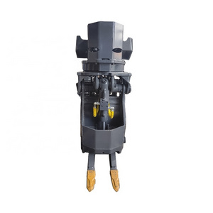 XUVOL excavator attachments scrap steel scrap iron timber grapple swing motor hydraulic double cylinder stone grapple