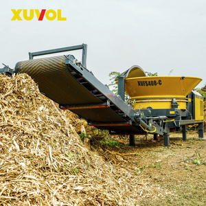 Forestry Machinery Wood Stump Crusher Wood Stump Chipper Wood Root Grinder Used In Recycling Storm Debris