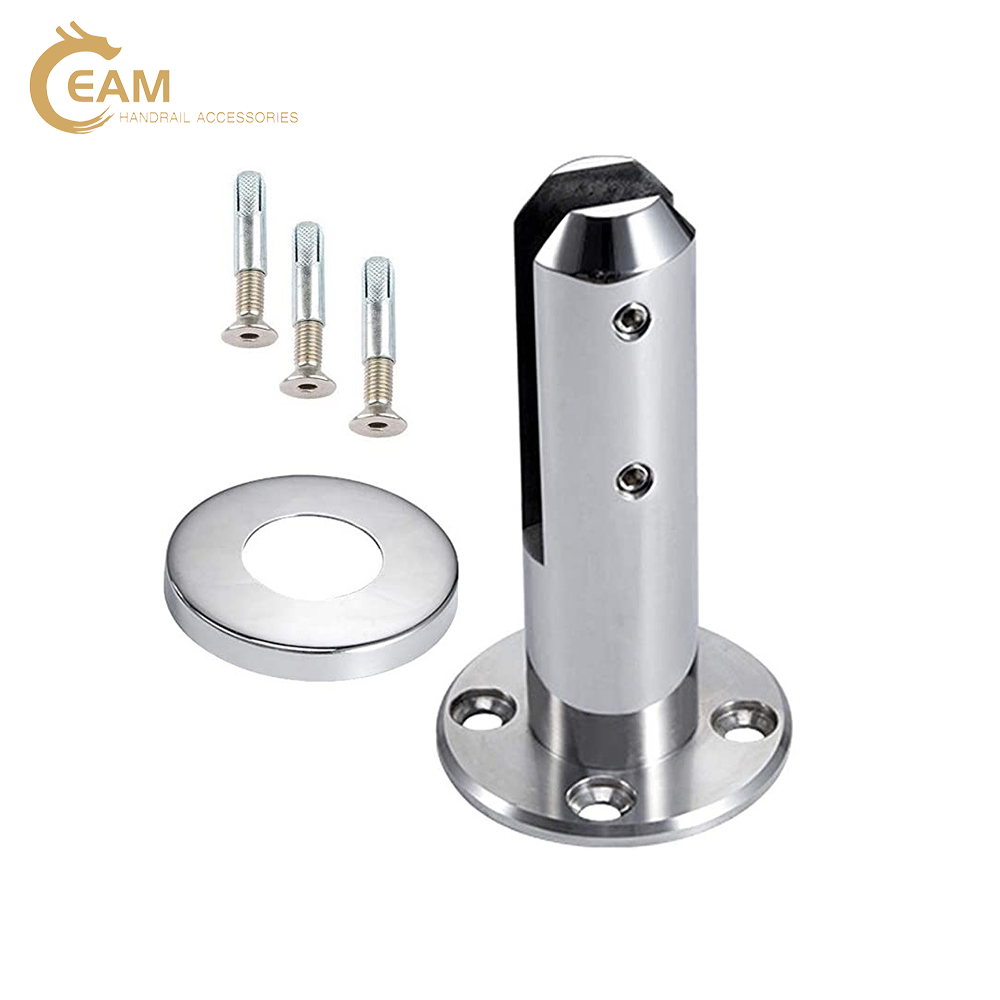 Tempered glass/Frameless Balustrade Stainless Steel Adjustable Spigot Glass Railing Spigot