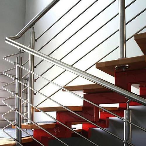 stainless steel handrail design for stairs steel handrail fitting