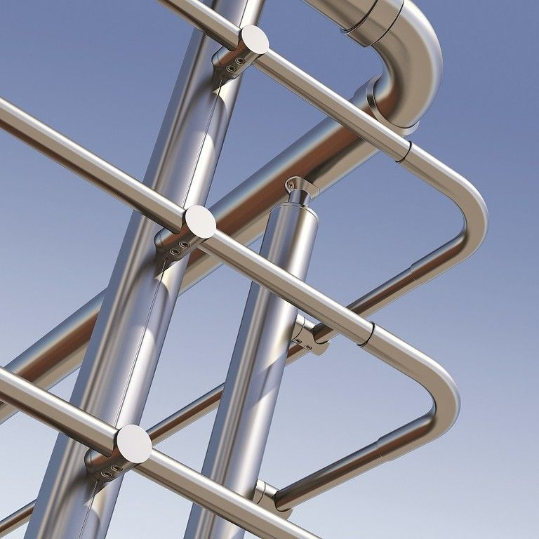 stainless steel handrail design for stairs steel handrail fitting