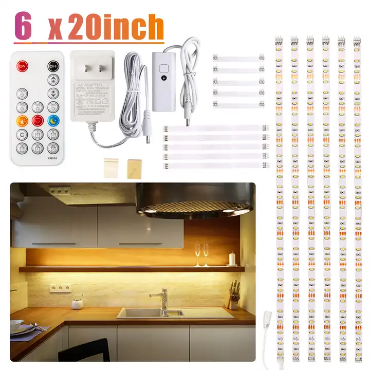 LED Cabinet lighting Motion sensor Three modes Waterproof LED closet night light suitable for wardrobe stairs pantry