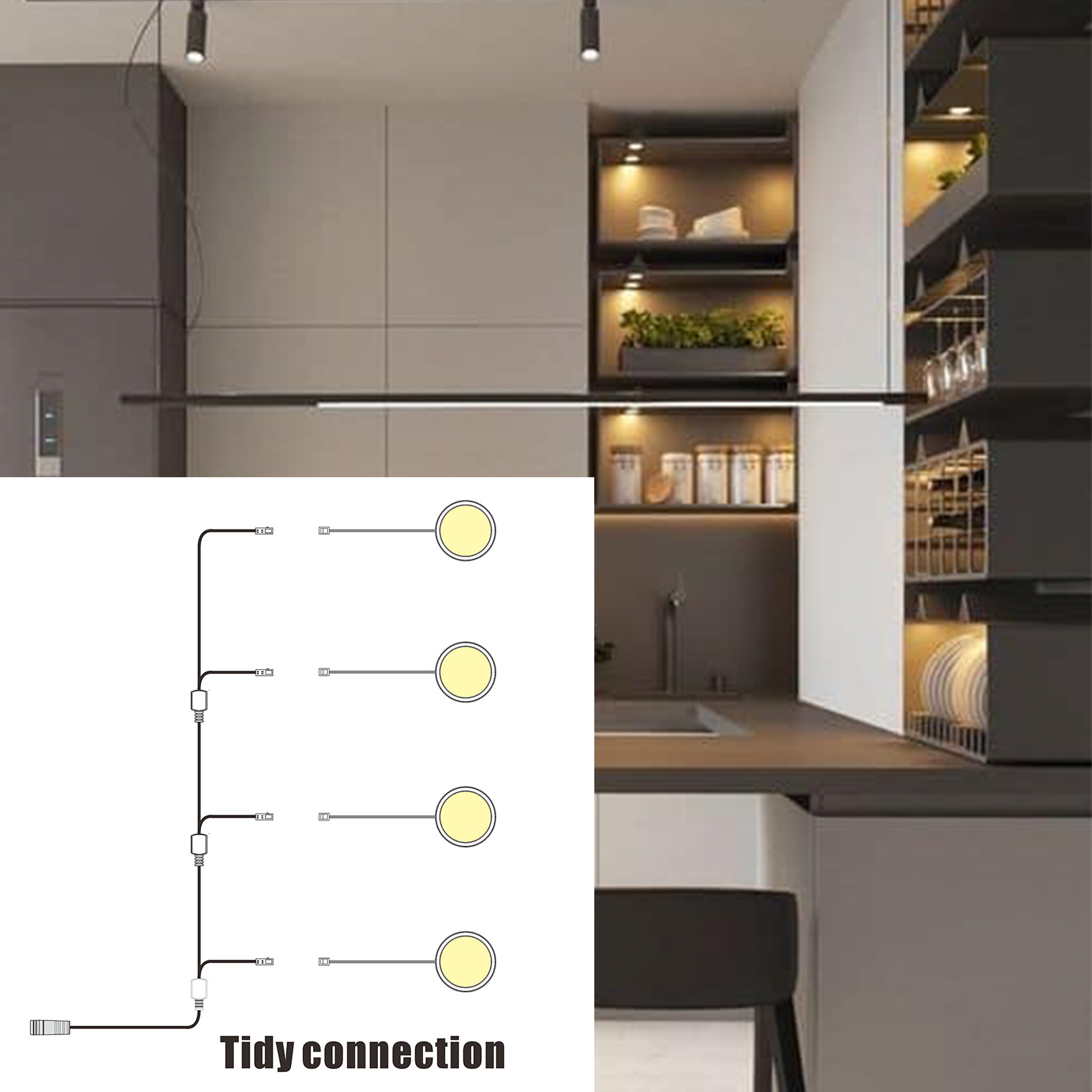 Hot selling Under Cabinet Puck LEd light