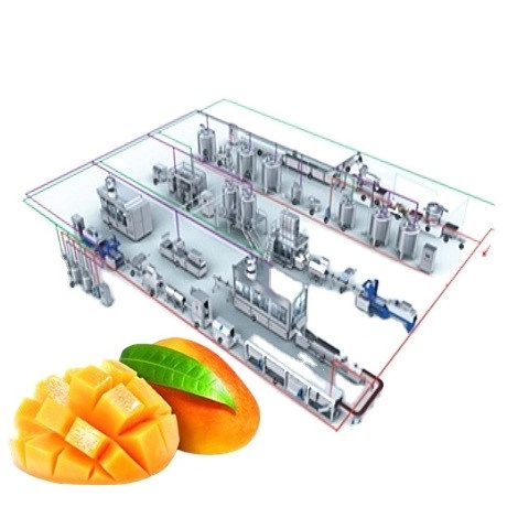 Complete full automatic pomegranate juice concentrate production plant with vacuum filling juice production line