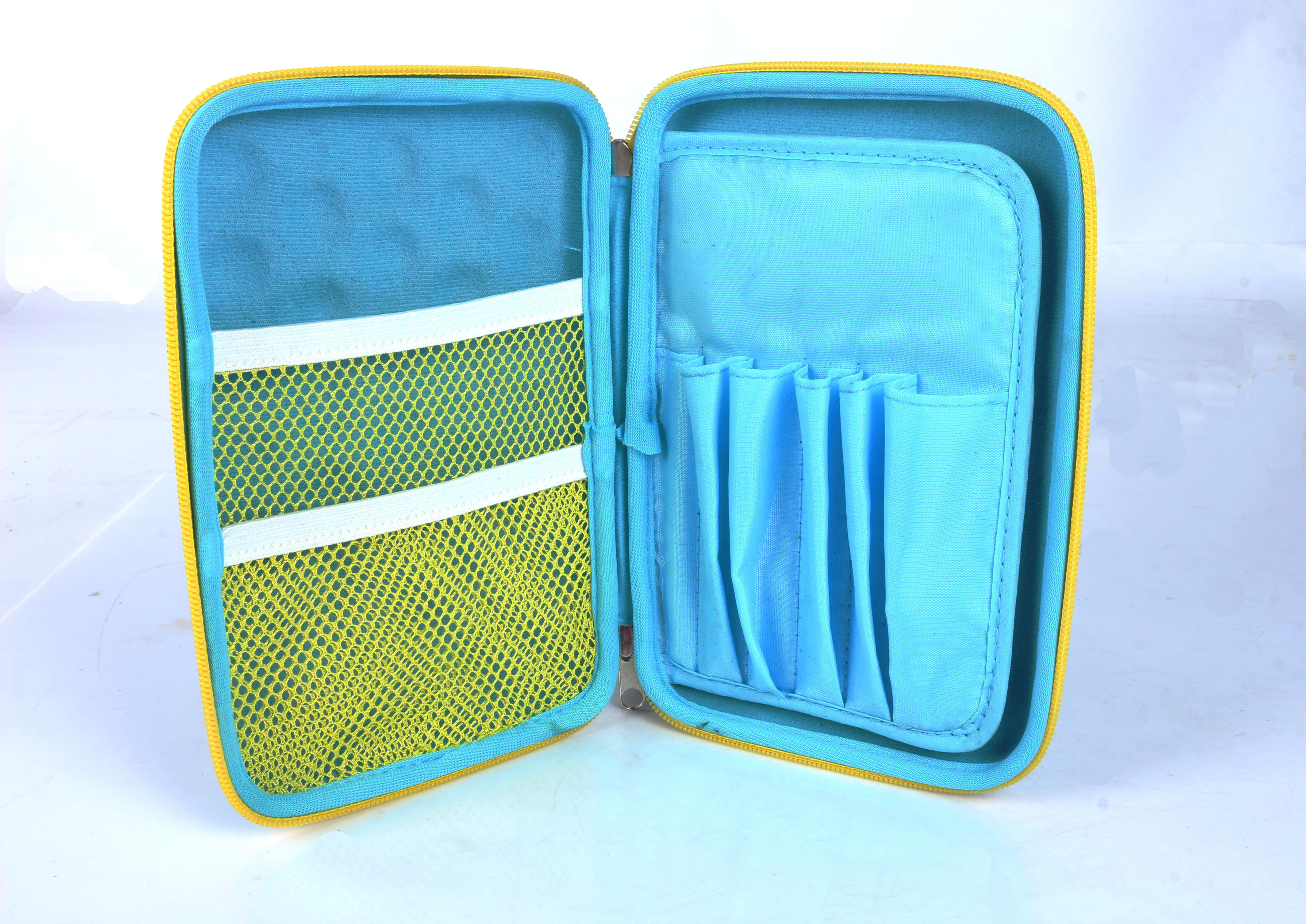 High Quality 3D Pattern Storage Hard Shell EVA Pencil Case With Zipper