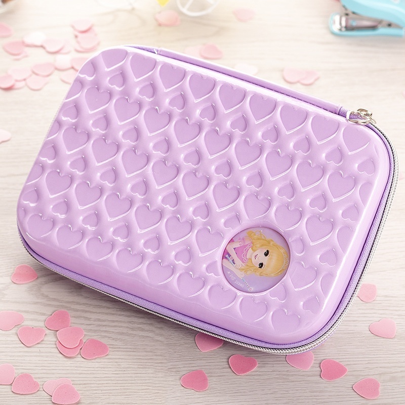 Large Capacity Waterproof EVA Stationery Organizer Box Pencil Case