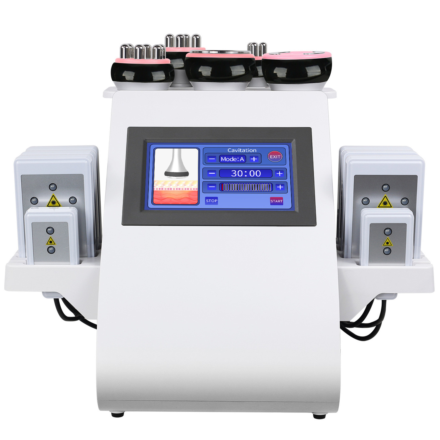 40k ultrasonic cavitation lipo diode laser belt body slimming vacuum cavitation system machine