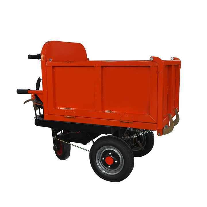 Xuyang 48V 600KG Hand Push Battery Electric Wheel barrow Power Mini Dumper Wheelbarrow