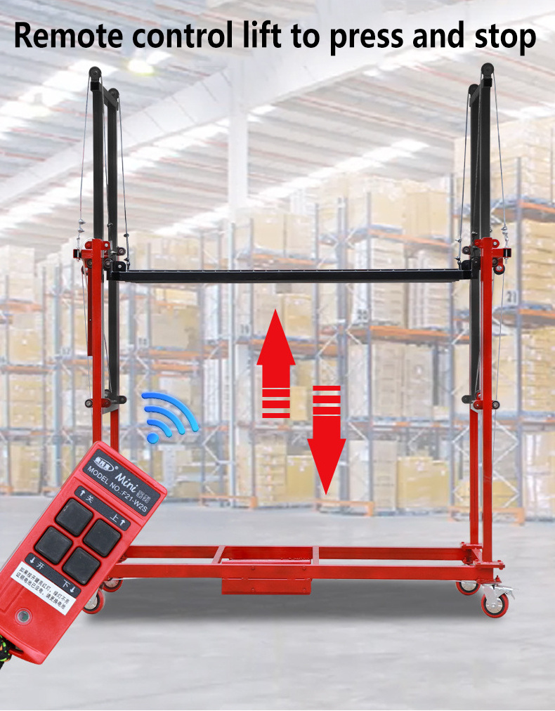 XuYang 2023 New Arrival Remote Control Scaffold Platform Lifting Electric Scaffolding for Construction