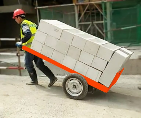 Xuyang Engineering Electric Trolley Electric Flat Push-Pull Brick Truck Loading And Unloading Truck Electric Brick Pulling Car