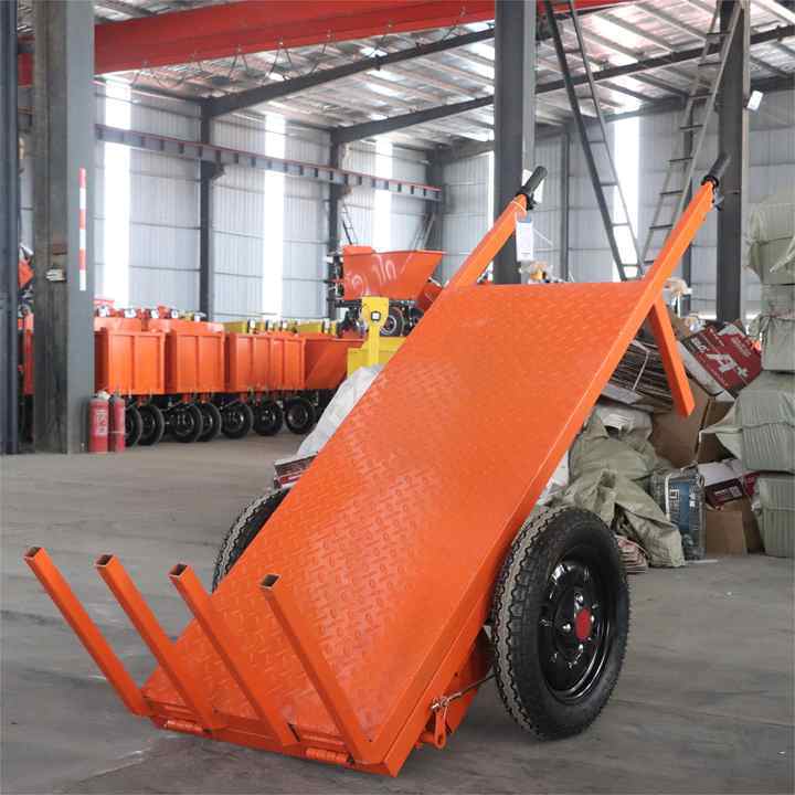 Xuyang Factory Agricultural Materials Trolley 600 Kg Liquid Battery Electric Automatic Power Trolley