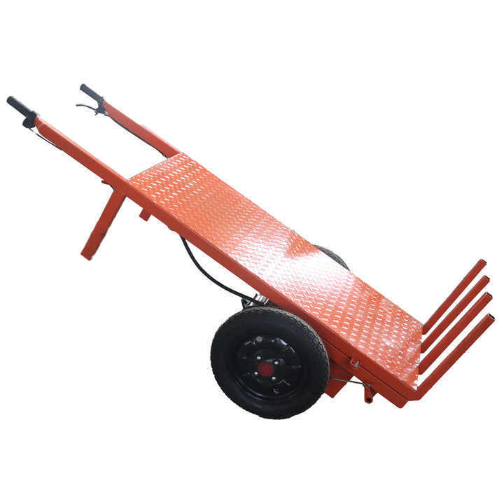 Xuyang Factory Agricultural Materials Trolley 600 Kg Liquid Battery Electric Automatic Power Trolley