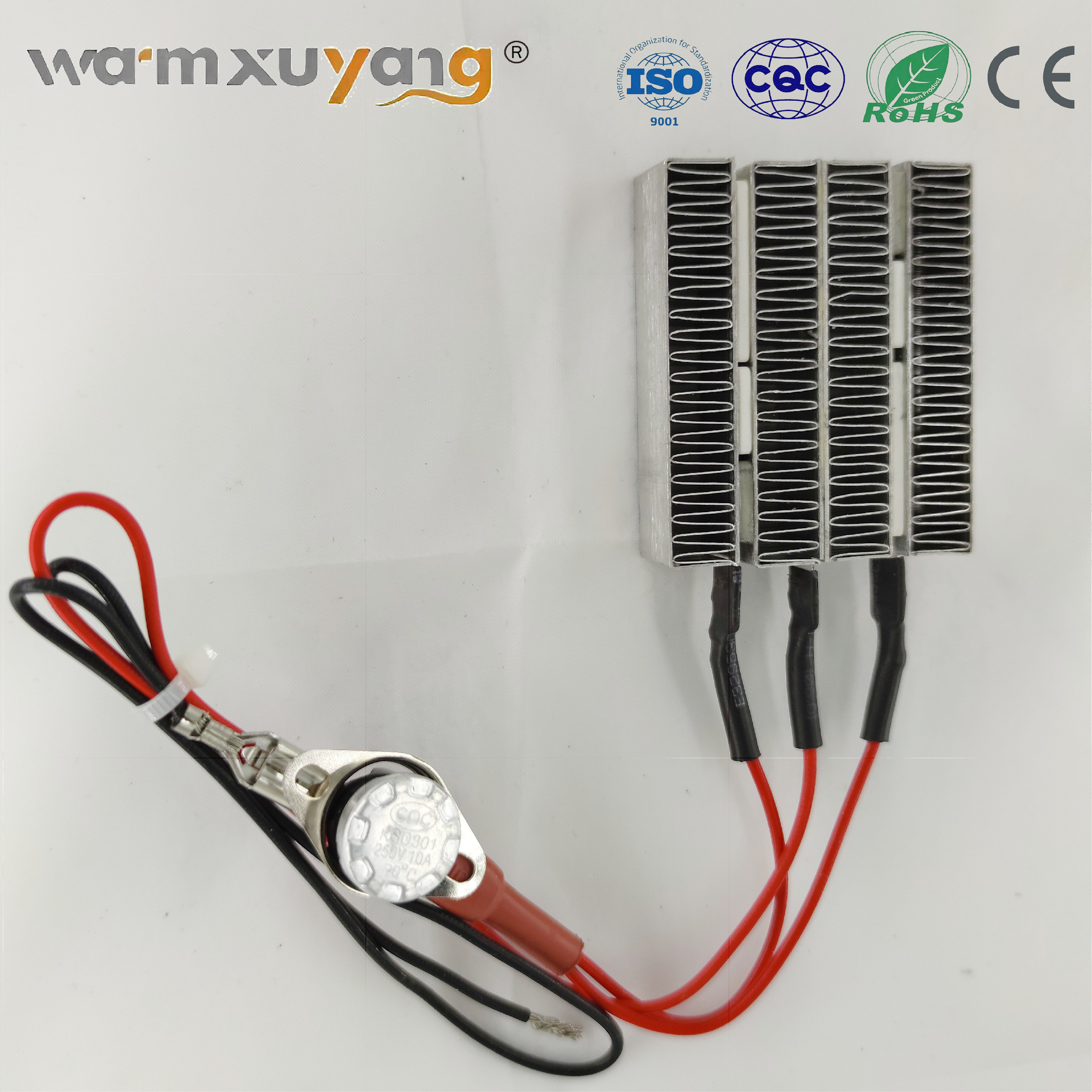 Chinese Supplier 12v 40w heater cartridge ceramic PTC Element silicone heating pad electric ptc heater element