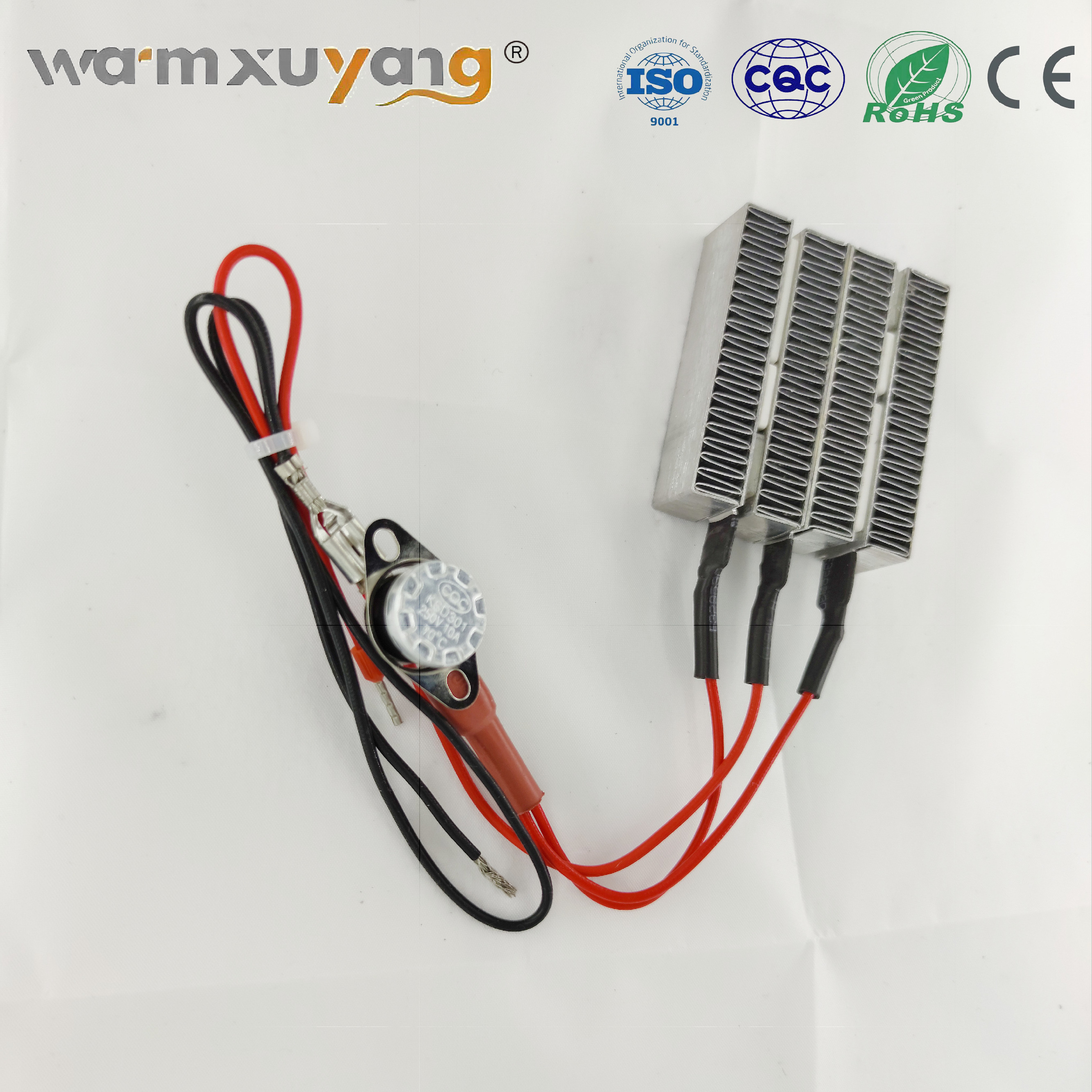 Chinese Supplier 12v 40w heater cartridge ceramic PTC Element silicone heating pad electric ptc heater element