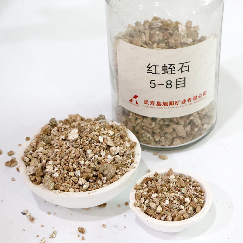 High quality crude vermiculite raw gold for sale fire protection white vermiculite perlite vermiculite slabs