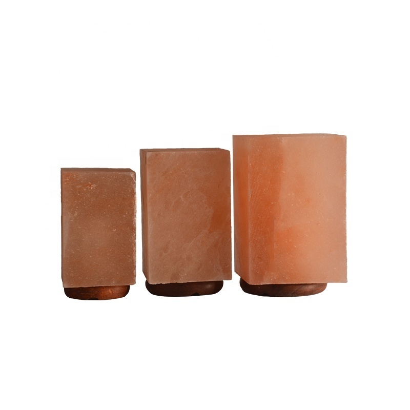 China Natural Himalayan Pink Salt Plate Himalayan Salt Slab /Brick/Tiles Bbq Salt Plate For Cooking