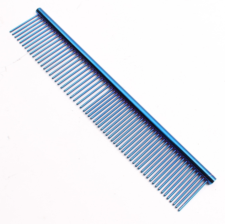 Hairdressing and Cleaning Products Stainless Steel Pet Dog Comb