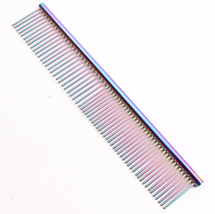 Hairdressing and Cleaning Products Stainless Steel Pet Dog Comb