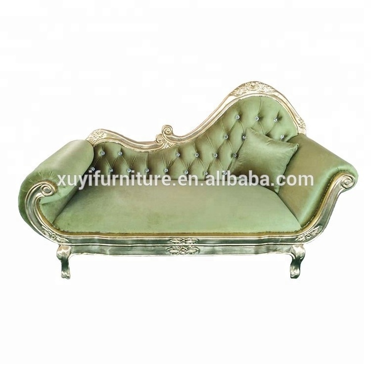 Factory Strength To Ship Wholesale Wedding Decoration Double Chaise Lounge Sofa