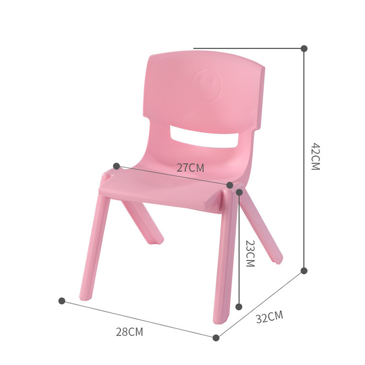 Wholesale high quality preschool plastic chair daycare plastic baby chair for kindergarten