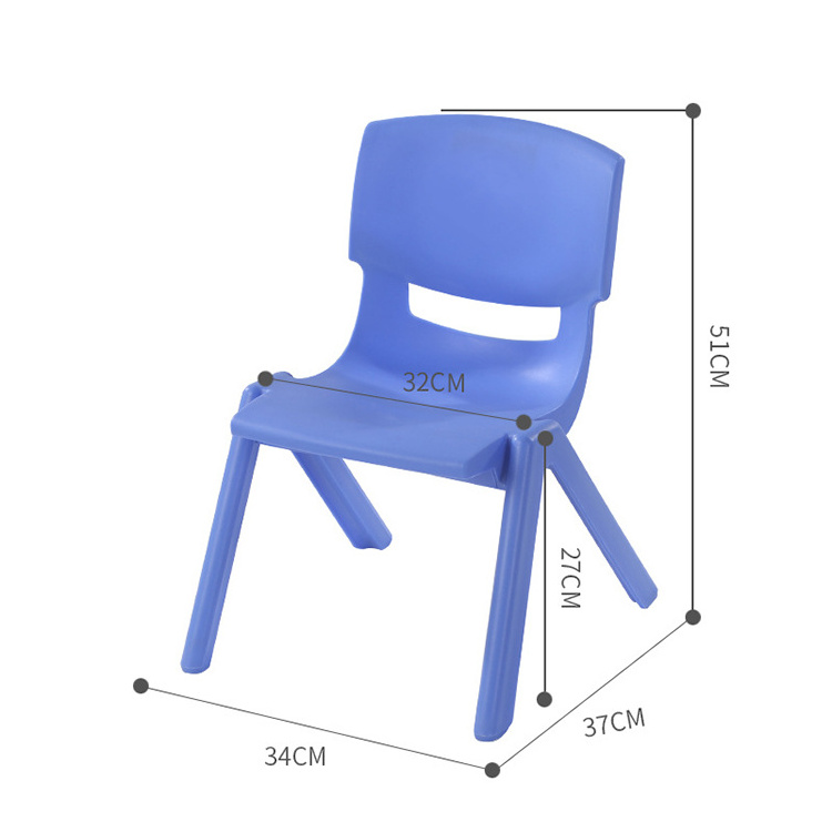 Wholesale high quality preschool plastic chair daycare plastic baby chair for kindergarten