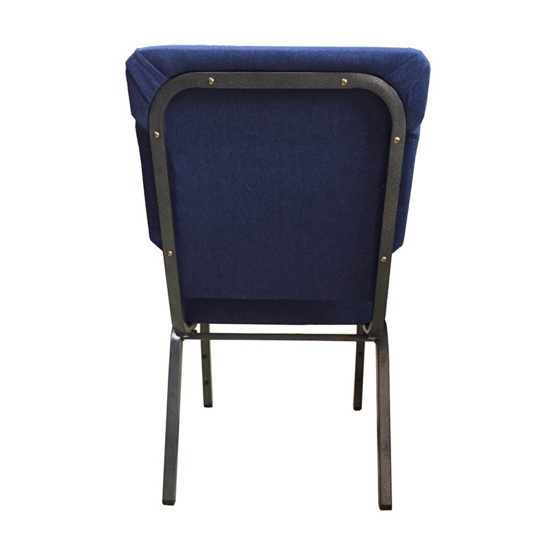 Manufacturer Cheap Padded Stackable Used Royal Blue Church Chairs